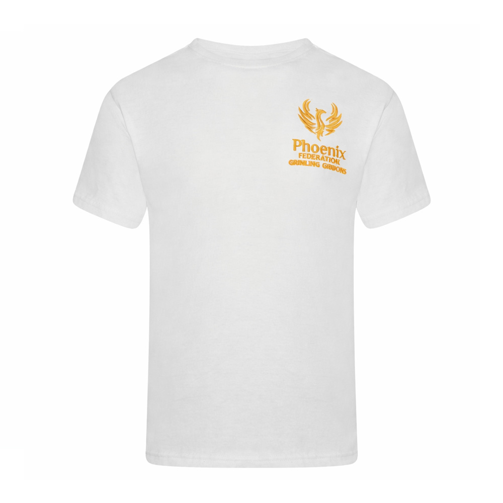 Grinling Gibbons Primary School PE T-shirt  with Logo